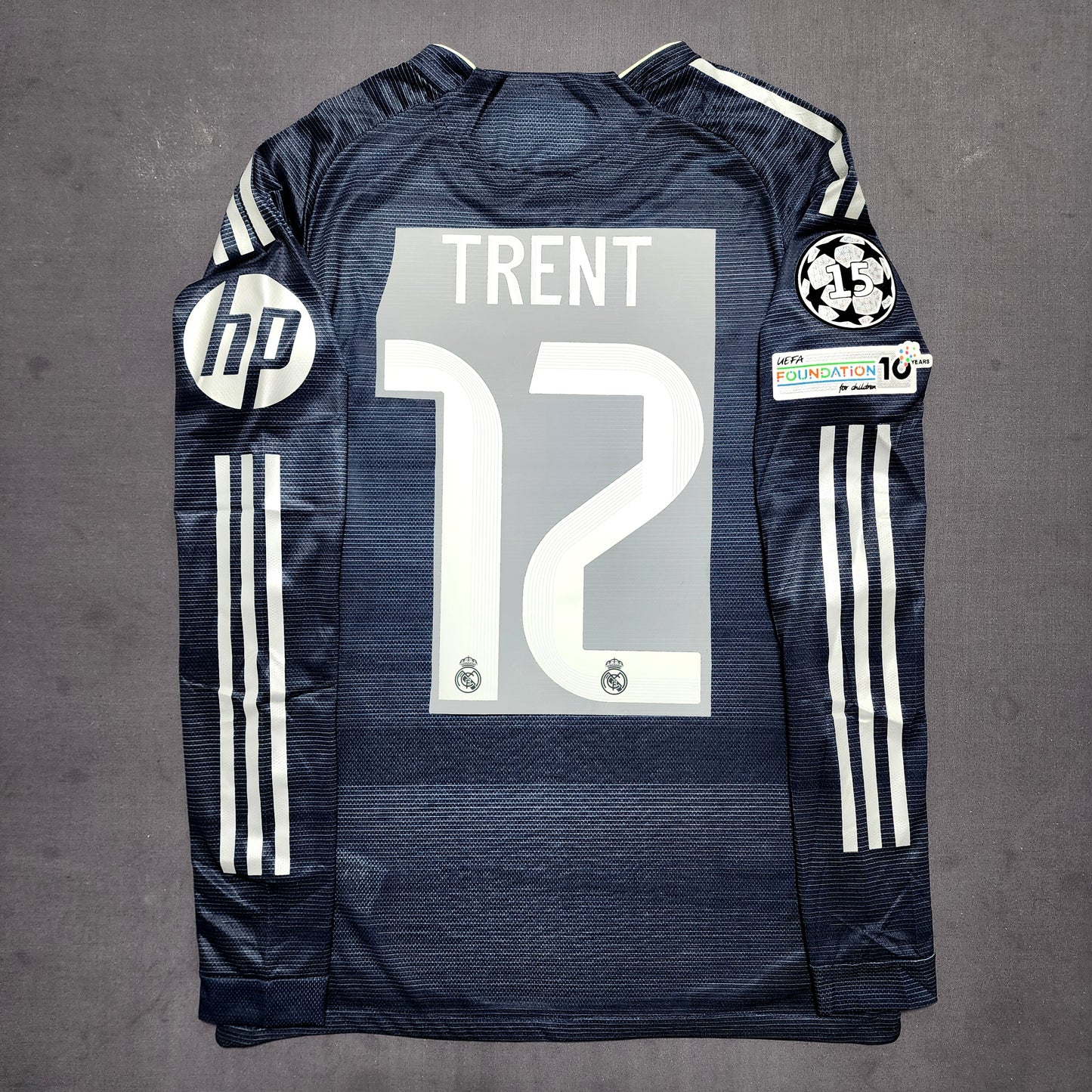 (Long Sleeves) Real Madrid 2025/26 Away Jersey ( Valverde - Mbappe - Bellingham - Vini - Arda Guler - Modric - Trent)