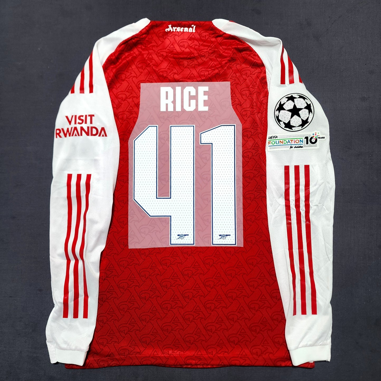 (Long Sleeves) Arsenal 2025/26 Home Jersey ( Saka - Gyokeres - Odegaard )
