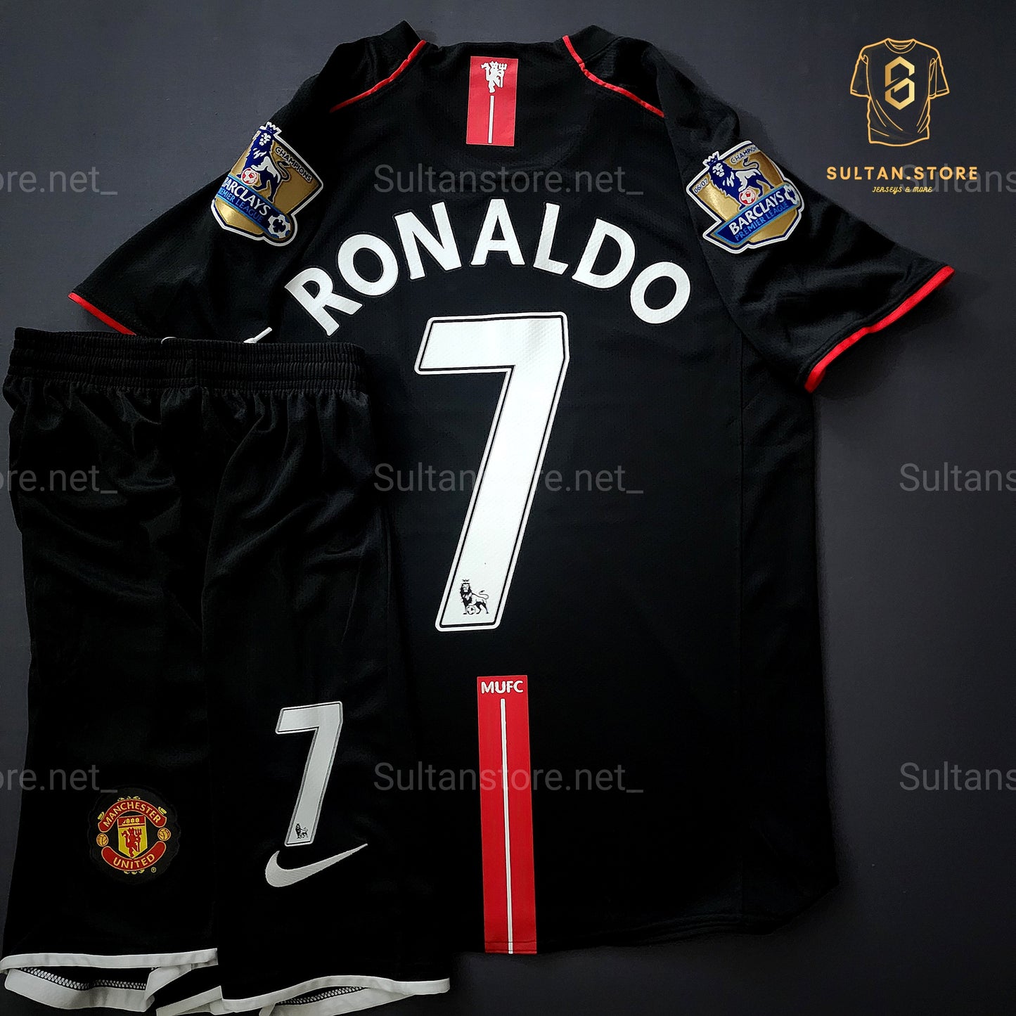Ronaldo 2007/08 Manchester United Away Kit