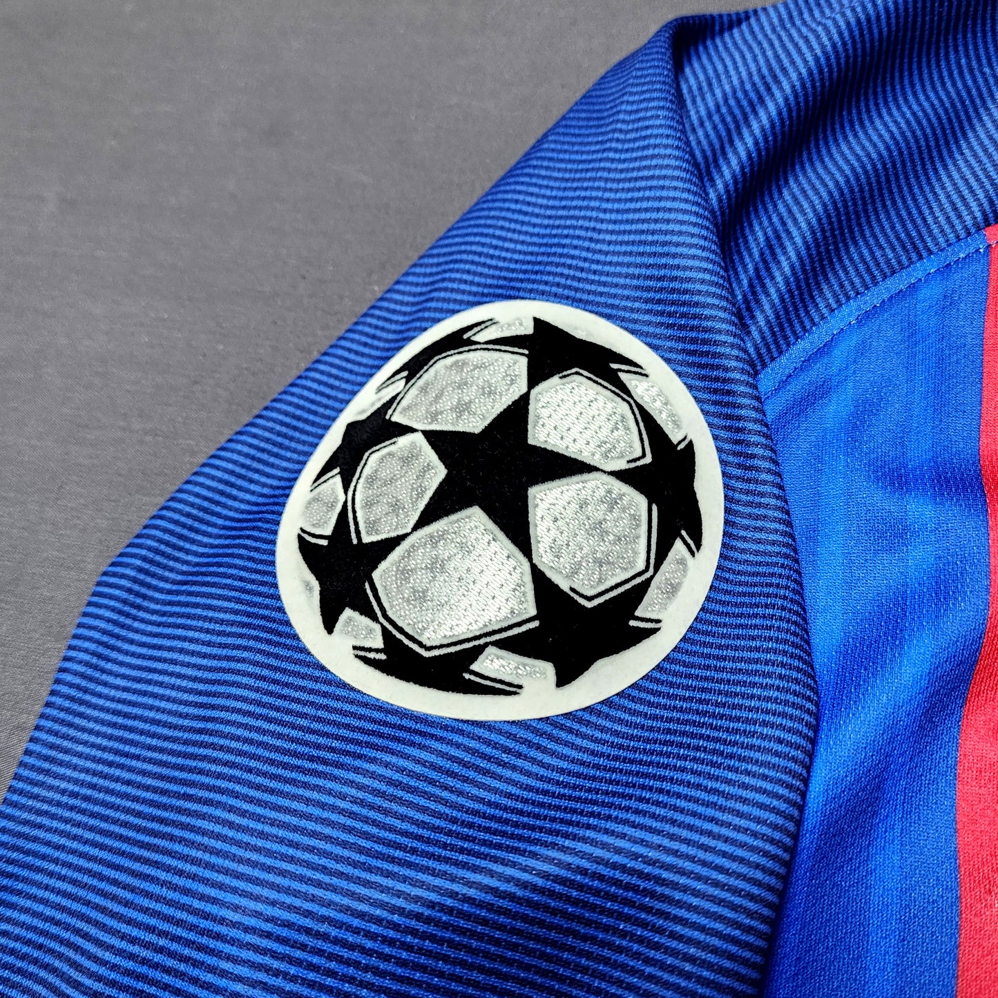 Barcelona 2016/17 Home Long Sleeve Jersey ( Messi - Neymar - Roberto )