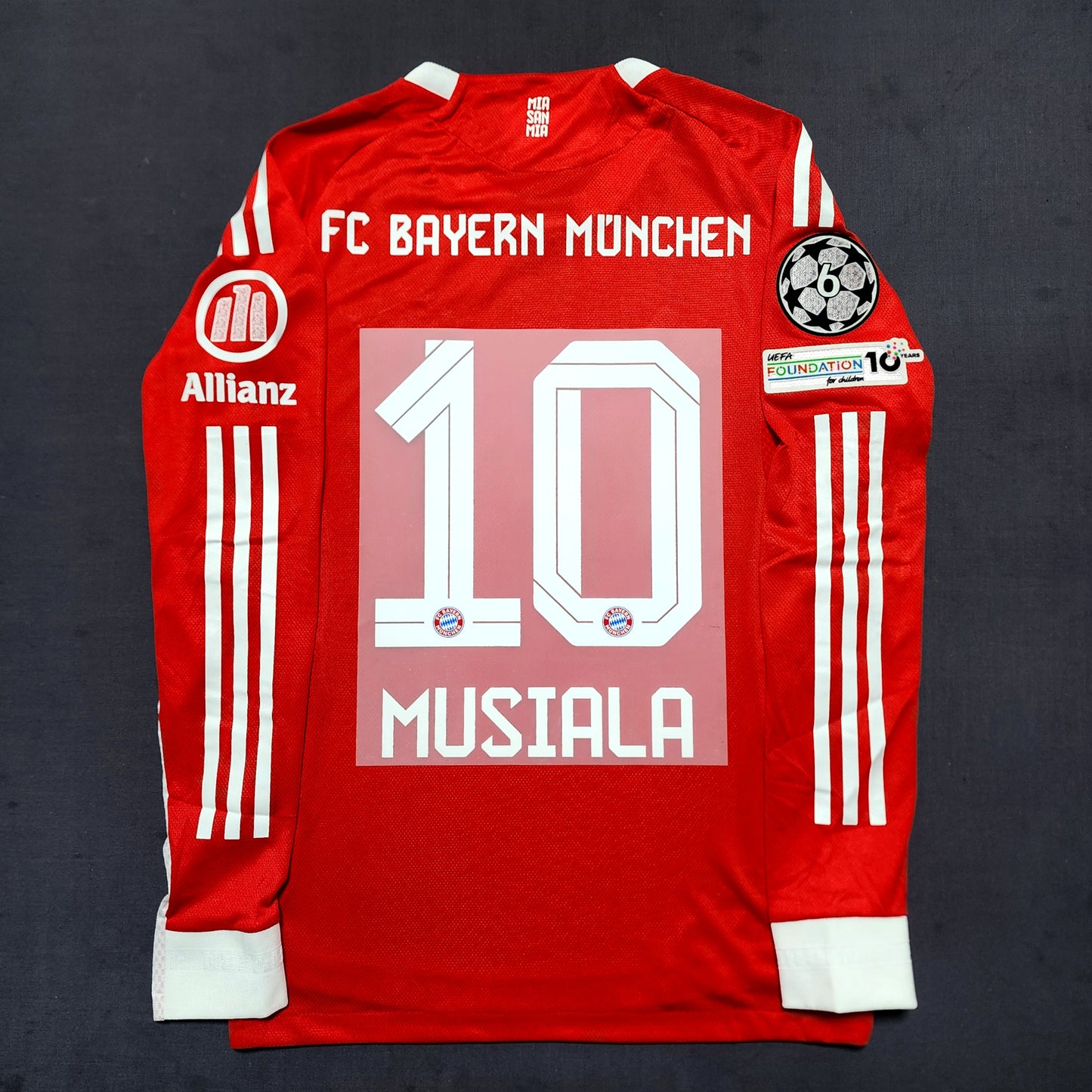 (Long Sleeves) Bayern 2025/26 Home Jersey ( Musiala - Kimmich - Kane - Luis diaz - Olise )