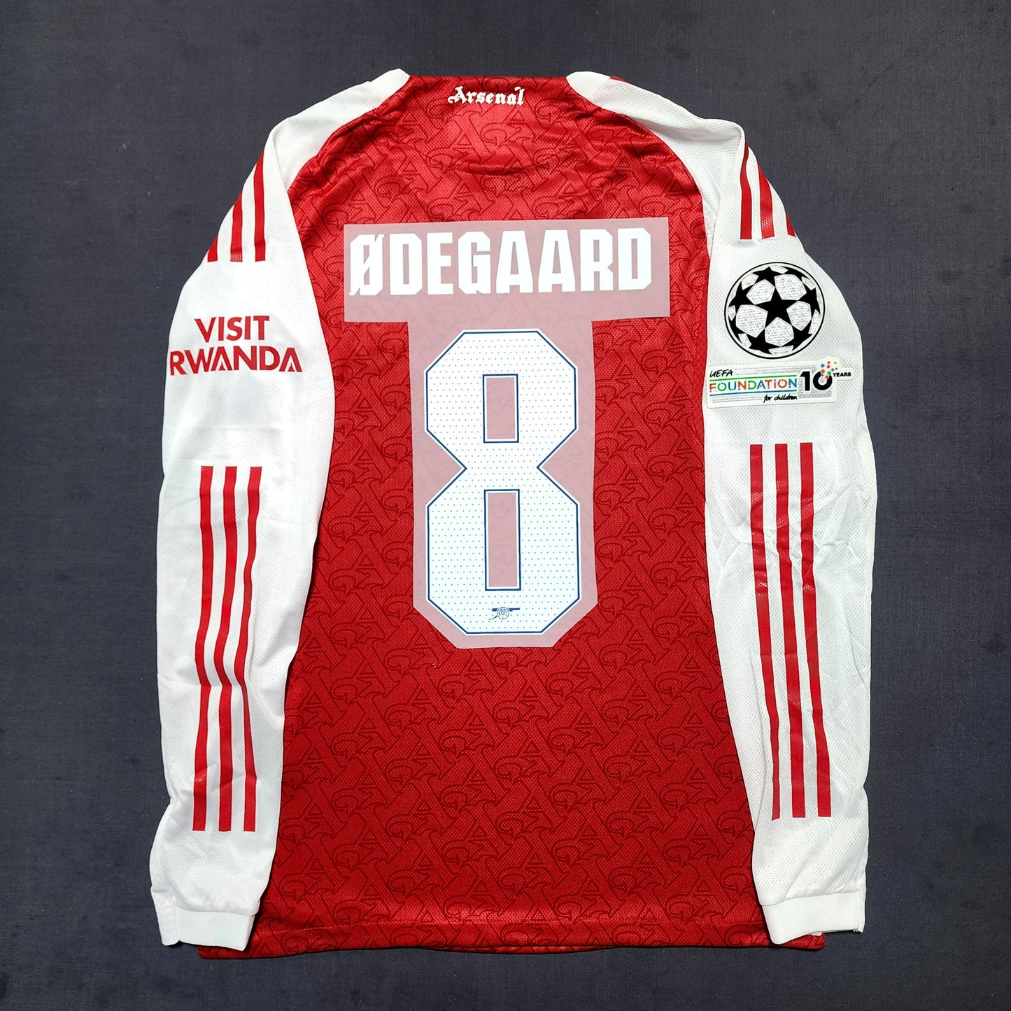 (Long Sleeves) Arsenal 2025/26 Home Jersey ( Saka - Gyokeres - Odegaard )