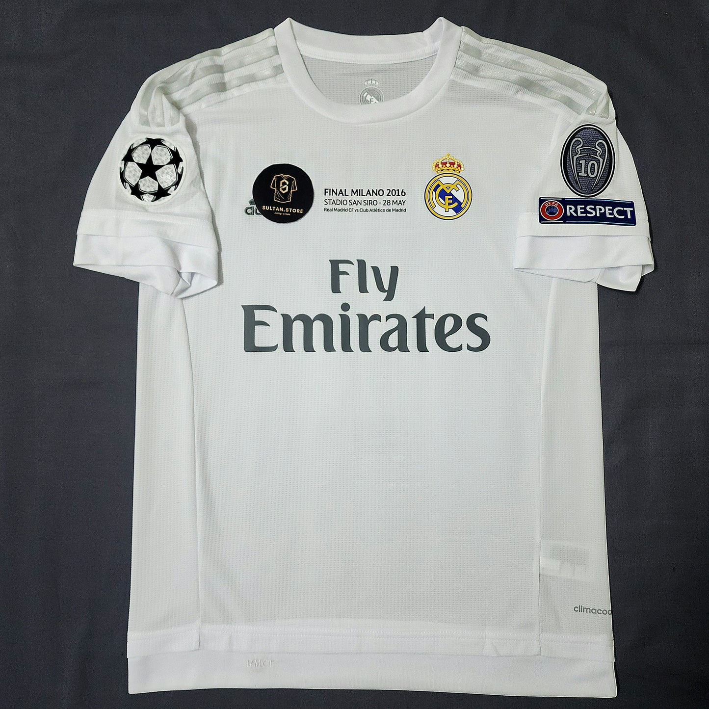 Ronaldo 2016 Real Madrid Final Champions League Home Kit
