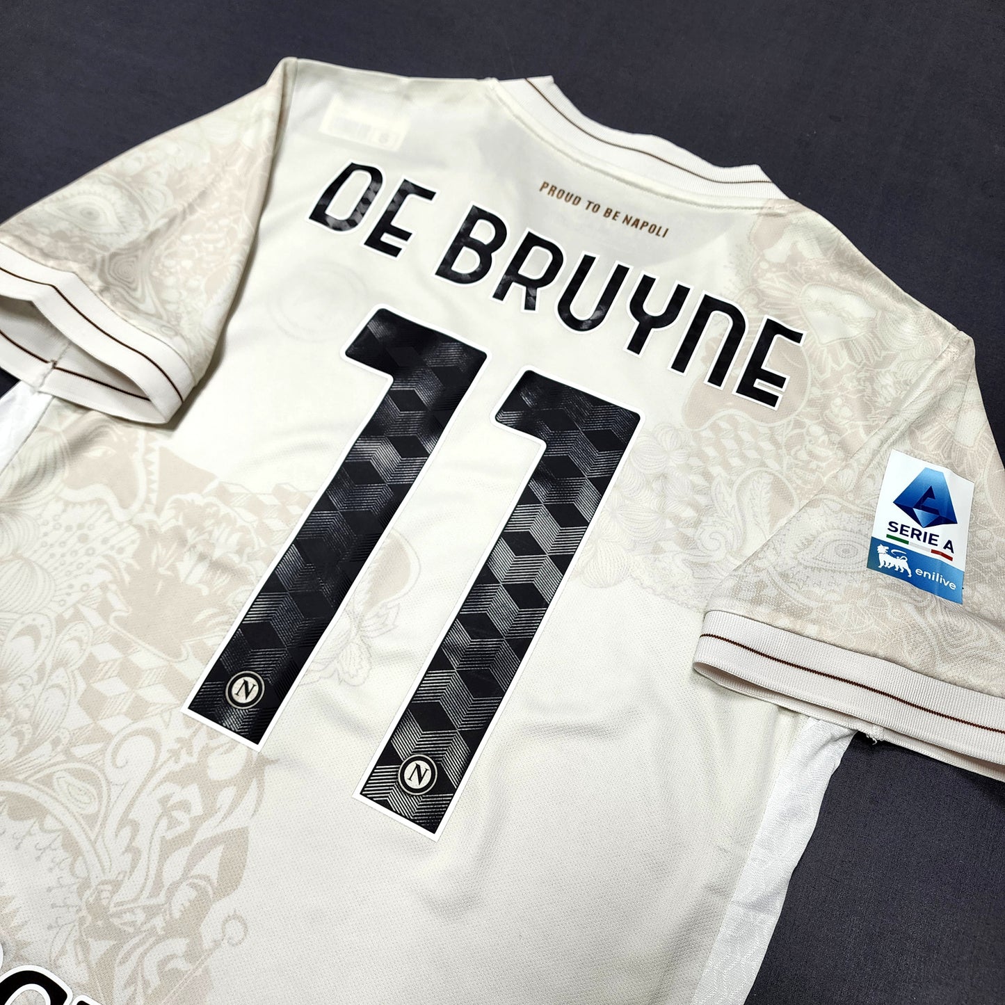 De bruyne 2025/26 Napoli Away Jersey