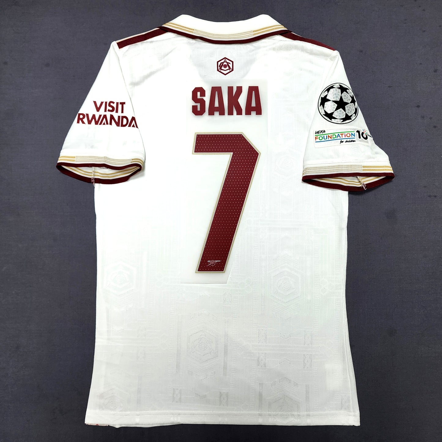 Arsenal 2025/26 Third Jersey ( Saka - Rice - Gyokeres - Odegaard )