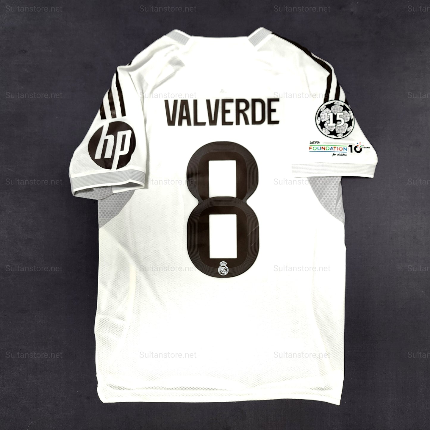 Real Madrid 2025/26 Home Jersey ( Valverde - Mbappe - Bellingham - Vini - Modric - Trent)