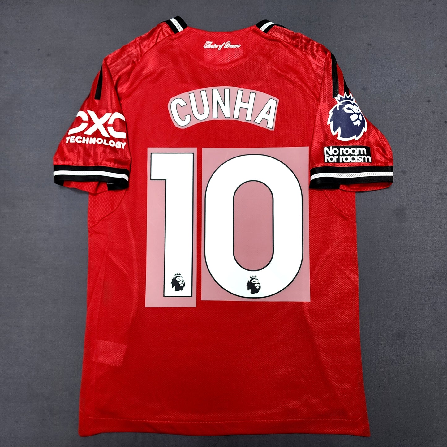 Manchester united 2025/26 Home Jersey ( Mbeumo - Cunha - Sesko - Amad - Bruno )