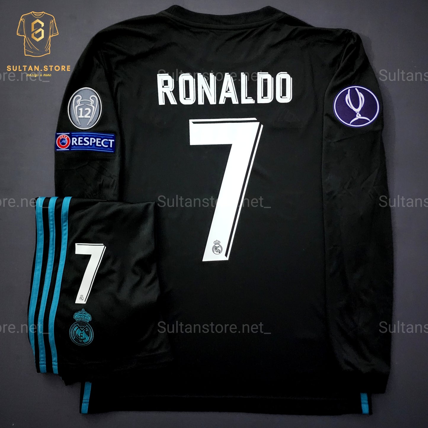 Ronaldo 2017/18 Real Madrid Away Kit