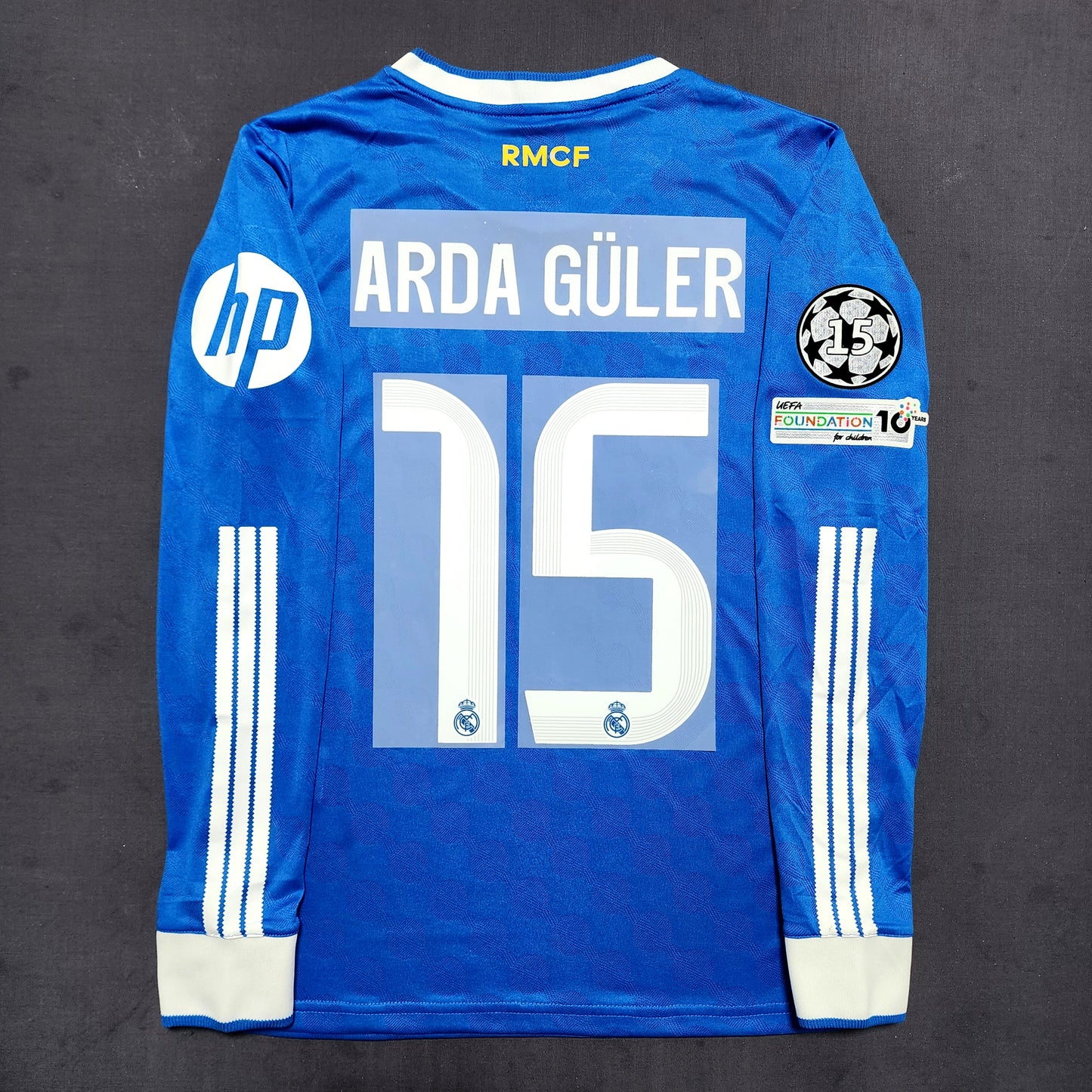 (Long Sleeves) Real Madrid 2025/26 Third Jersey ( Valverde - Mbappe - Bellingham - Vini - Arda Guler )