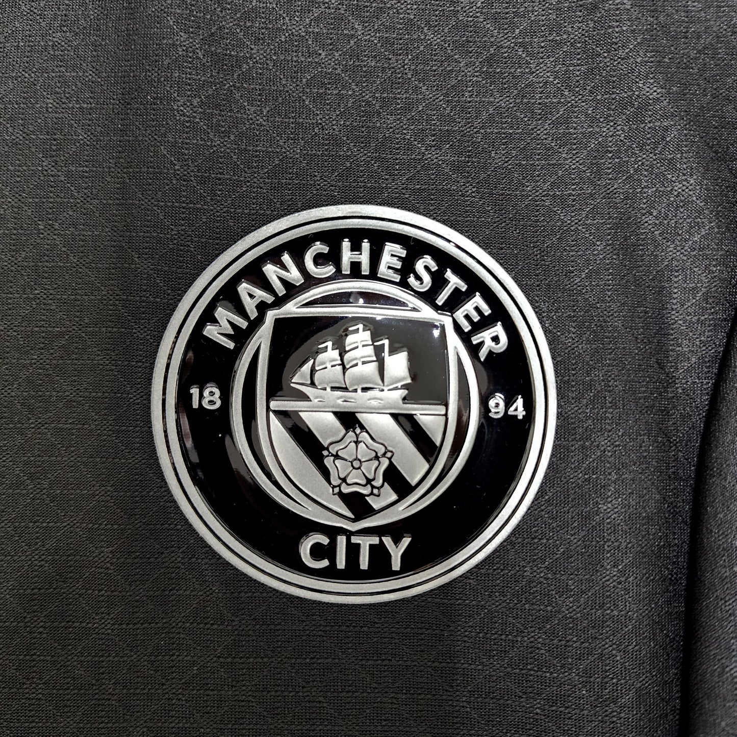 Manchester City 2025/26 Away Black Jersey ( Haaland - Marmoush - Cherki )