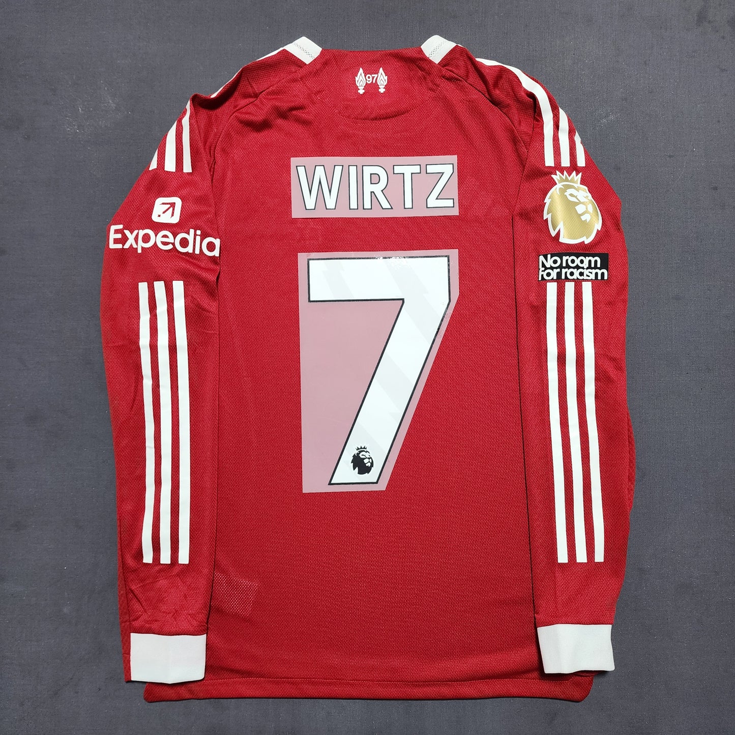 (Long Sleeves) Liverpool 2025/26 Home Jersey ( Wirtz - Isak - Salah - Virgil - Chiesa )